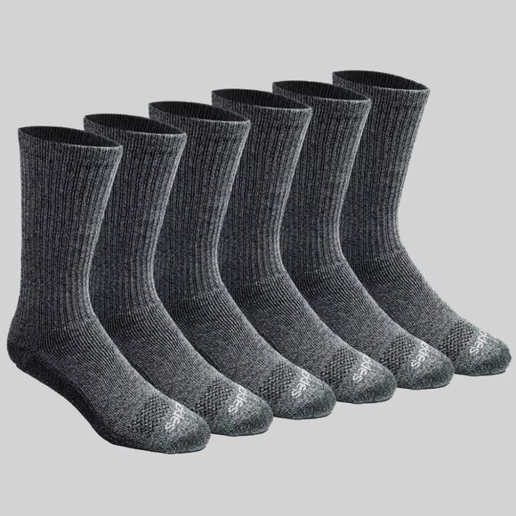 NEW Dickies Men's Dri-Tech Crew Socks - 6-12 - Picture 2 of 5